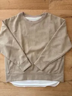 ベイフロー　トップス　春　ブラウン