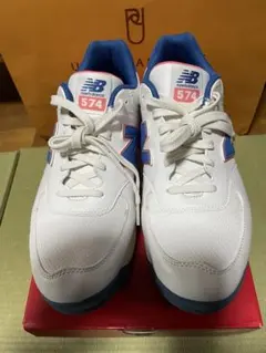 ニューバランス 574 ゴルフシューズ 26.0cm 美品　9ホール使用