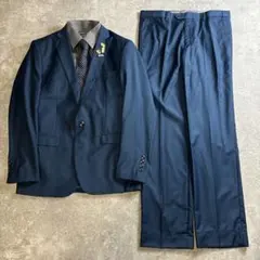 セットアップ ダブルスーツ 成人式 入学式 ピンズ vintage no.77