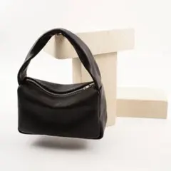 KEESE レザーハンドバッグ トートバッグ Mサイズ レディース ブラック 黒 KEESE レザートートバッグ ハンドバッグ Mサイズ レディース