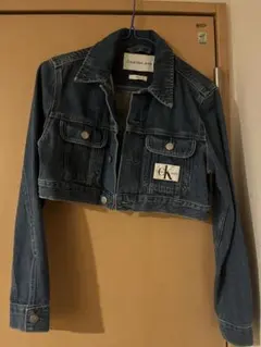 Calvin Klein Jeans クロップド　デニムジャケット XS