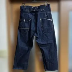 Johnbull ジョンブル ワイドデニムパンツ Ｌのサムネイル
