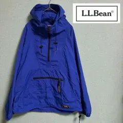 90's L.L.Bean アノラックパーカー ブルー