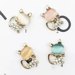 ネコ　猫　ピアス