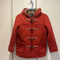 ビームスミニ　130 コート　赤　アウター