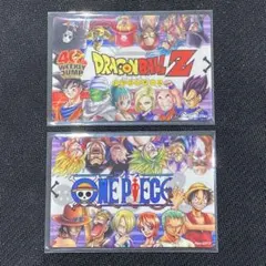 ドラゴンボール×ワンピース ジャンプ40周年記念コラボカードセミコンプ