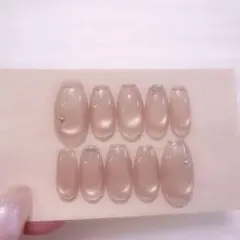 現品　ネイルチップ　シンプル　マグネット　卒業式　入学式