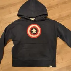 GAP KIDS MARVEL キャプテンアメリカ パーカー S (6-7)