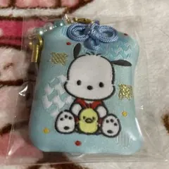 サンリオ　お守り風根付け　ポチャッコPOCHACCO