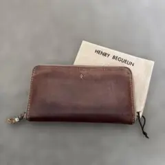 HENRY BEGUELIN ラウンドファスナー 長財布　oceanのサムネイル