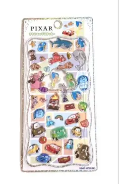 プチドロップステッカー　PIXAR ピクサー