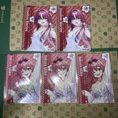 DMMスクラッチ　ホロライブ　複製メッセージ入りブロマイドセット　まとめ売り