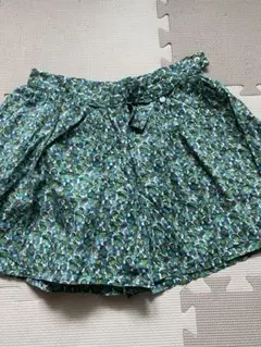 タルティーヌエショコラ　リバティ柄　キュロットスカート　120