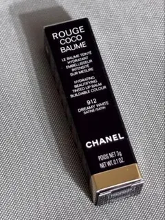 【新品】シャネル ルージュココボーム912 ドリーミー ホワイト