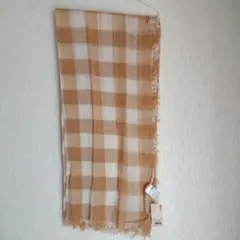 ユニクロ コットンリネンストール