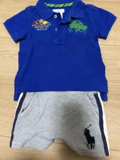 ラルフローレン　ポロシャツ・ハーフパンツセット