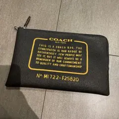 COACH ポーチ ブラック ストーリーパッチのサムネイル