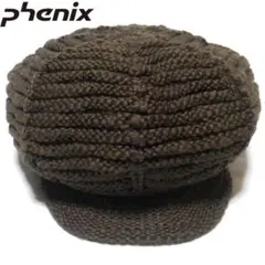 フェニックス PHENIX つば付き ニットキャップ 帽子 雪山