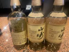 山崎 12年 シングルモルトウイスキー 700ml 空瓶５本のサムネイル