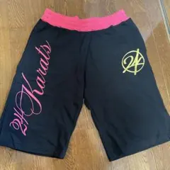 24karats ハーフパンツ ブラック ピンク XLのサムネイル