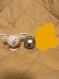 にゃんこ戦争　ガチャ　2体セット　メタルねこ