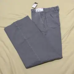 ユニクロ ワイドトラウザージーンズ　丈長め+ WOMEN S グレー