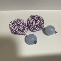 水引イヤリング