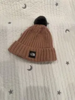 THE NORTH FACE ピンクニット帽子