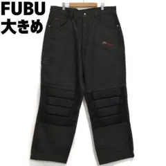 FUBU THE COLLECTION プロテクター デニムパンツ 大きめ フブのサムネイル