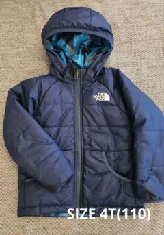 【美品】The North Face kids リバーシブルダウン 4T 110