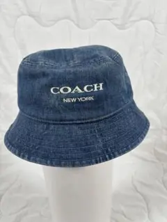 COACH レディース　デニム　バケットハット