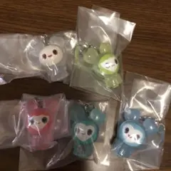 カラフルクマ型カプセルトイ 5個セット