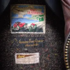 AERO Leatherハイウェイマン シングルライダース 34のサムネイル