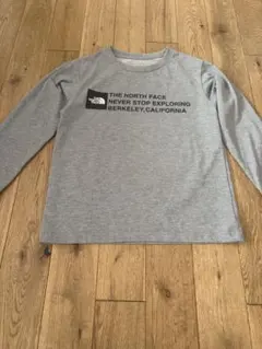 美品　THE NORTH FACE 長袖カットソー サイズ 130 グレー