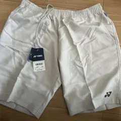 YONEXグレーハーフパンツ Lサイズ