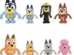 Bluey ミニフィギュア 8体セット まとめ売り