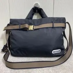 OUTDOOR SALON別注 2WAY横型トートバッグ2 アダムエロペ