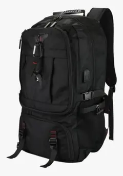 大容量 多機能リュックサック 60L 拡張可能 靴収納可能