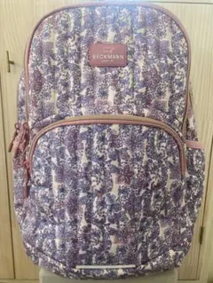 美品　北欧人間工学花柄リュック