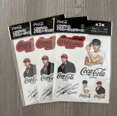 Coca-Cola Zero オリジナルデコレーションシール 3枚セットのサムネイル