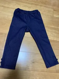 【最終値下げ】センスオブワンダー　ネイビー ロングパンツ サイドポケット付き