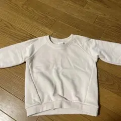 ZARA トレーナー　ホワイト トレーナー 18-24ヶ月