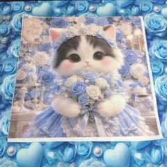 60 未使用 可愛い猫ちゃんパネル生地3枚 - メルカリ