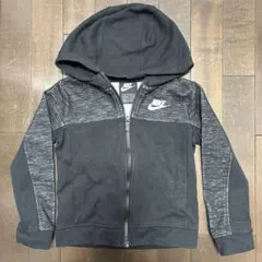 Nike フルジッパー パーカー 4XS 黒