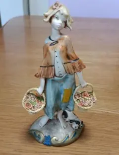 イタリア製 陶器 置物 フィギュリン TRIADE（トリアーデ） - メルカリ