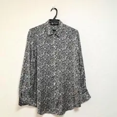ZARA ペイズリー柄 長袖シャツ　 М〜Ｌ位