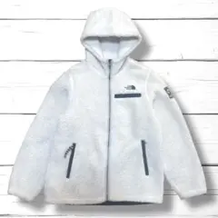 ノースフェイス ボアフリース ジップアップフーディ　キッズ160 / 韓国モデル