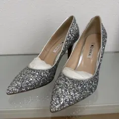 DIANA シルバー ハイヒール