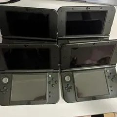 Newニンテンドー3DS LL メタリックブラック 4セット
