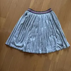 グレー　プリーツスカート　155〜165